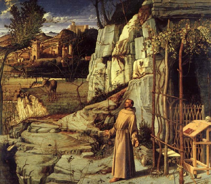 St.Francis in the desert, BELLINI, Giovanni